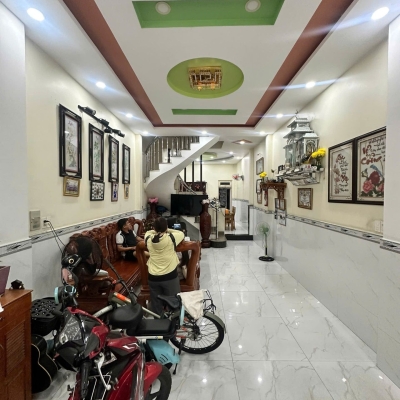 Nhà 4 Tầng Tây Thạnh – Hẻm Sạch, 4x14m Vuông – Giá Tốt 9,25 Tỷ