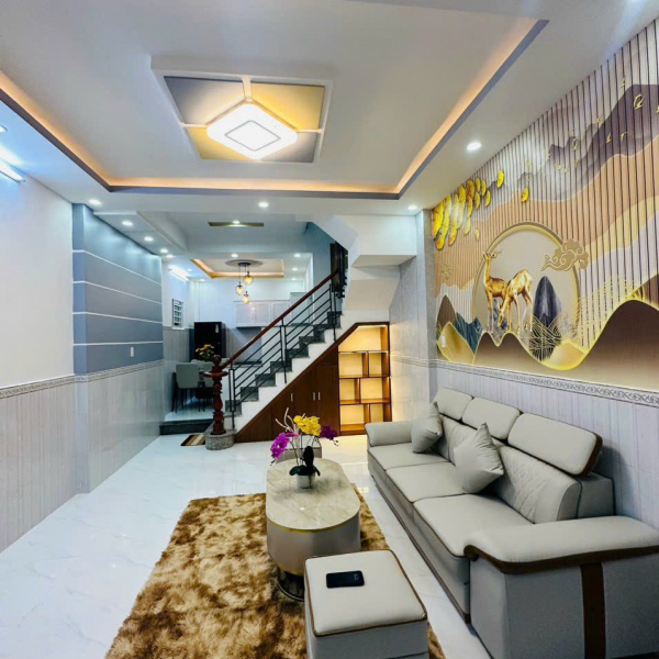 Bán nhà 1 lầu đúc Phan Huy Ích P15 Tân Bình 