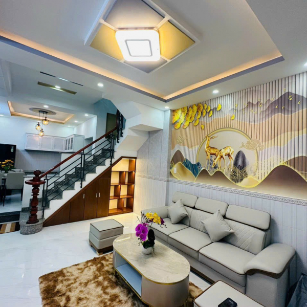 Bán nhà 1 lầu đúc Phan Huy Ích P15 Tân Bình 