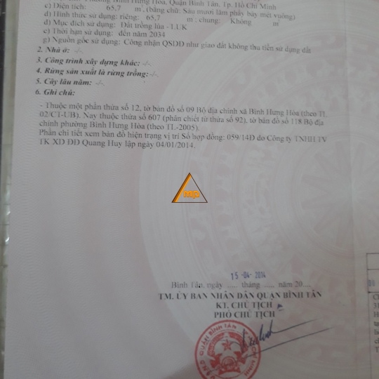 Bán đất đường số 9, Bình Hưng Hòa ,Bình Tân
